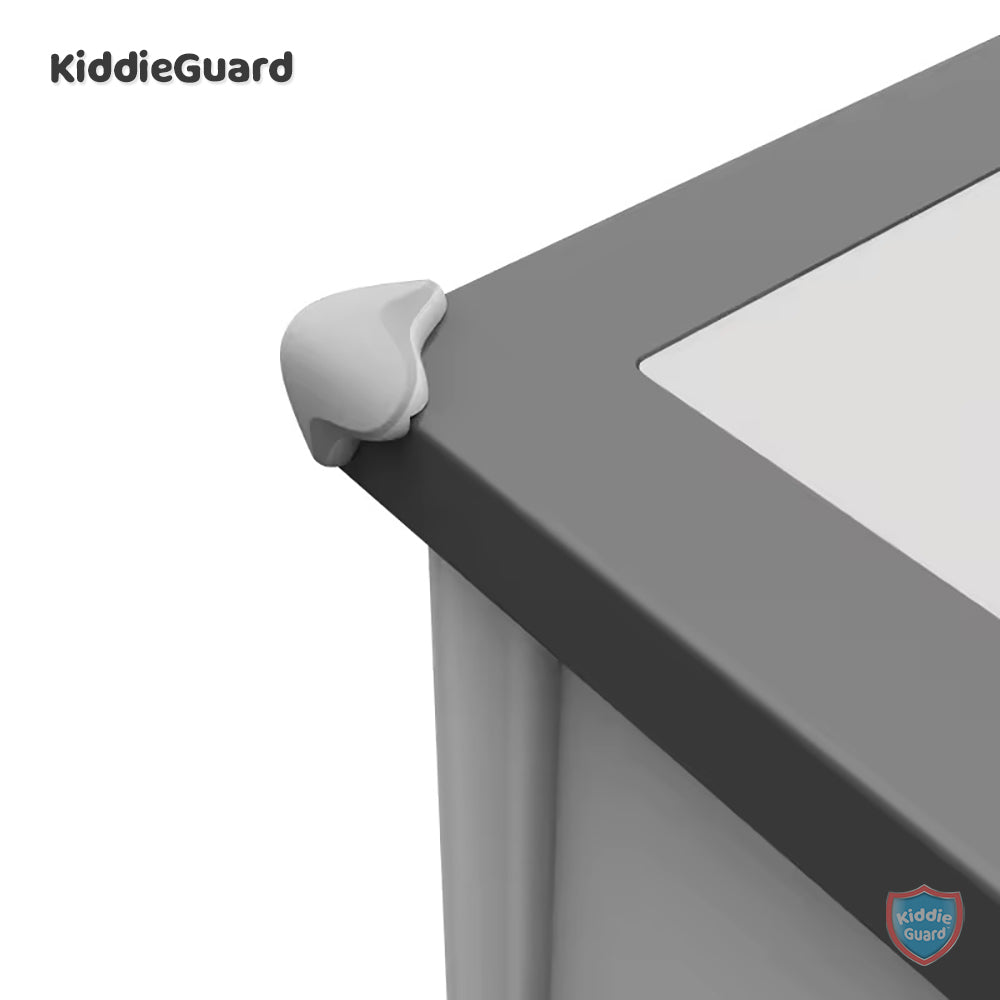 Pack of 4 Baby Safety Children Protective Corner Guard Baby Safety Edge And Corner Guard For Desk - KiddieGuard C3207