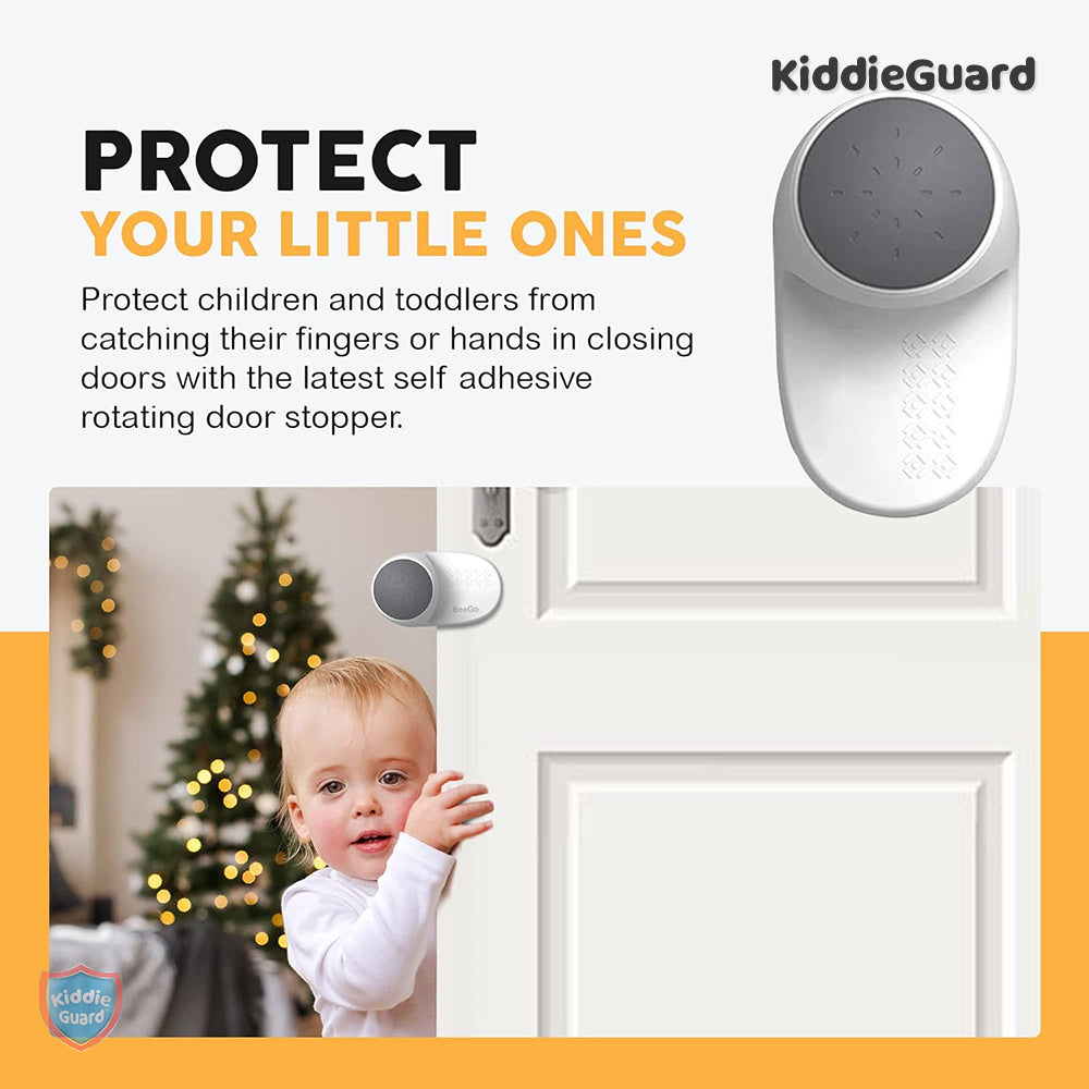 Baby Safety Finger Pinch Guard Prevent Door Injuries for Kids or Pets - KiddieGuard C5306