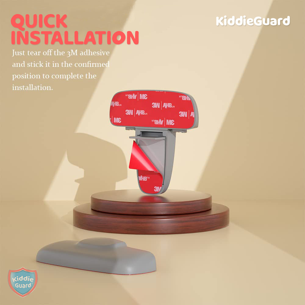 Child Safety Fridge Lock Prevent Kids From Opening Fridge- KiddieGuard C4502