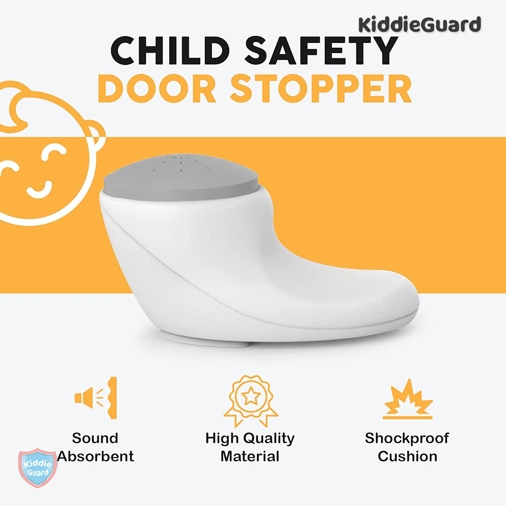 Baby Safety Finger Pinch Guard Prevent Door Injuries for Kids or Pets - KiddieGuard C5306