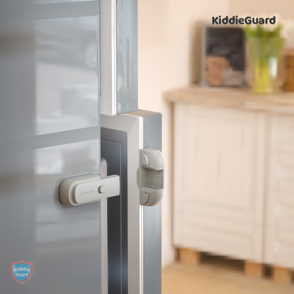 Child Safety Refrigerator lock Single-Door Fridge Door Stopper Child Proof - KiddieGuard C4507