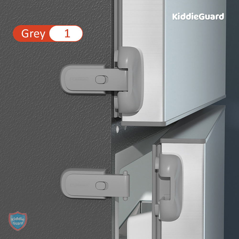 Child Safety Refrigerator lock Single-Door Fridge Door Stopper Child Proof - KiddieGuard C4507