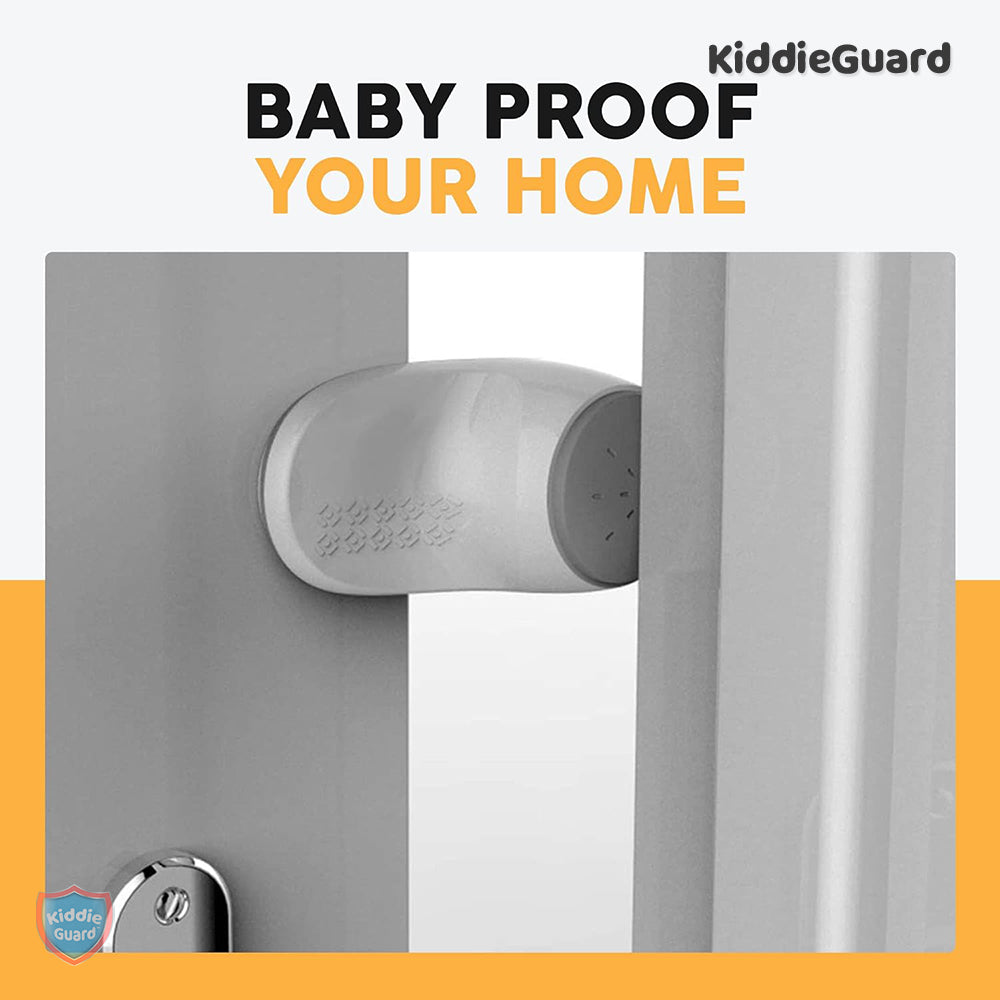 Baby Safety Finger Pinch Guard Prevent Door Injuries for Kids or Pets - KiddieGuard C5306