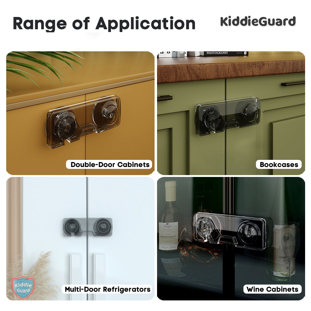 Freezer Lock Invisible Cupboard Lock - KiddieGuard C4812