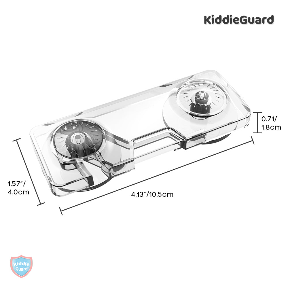 Freezer Lock Invisible Cupboard Lock - KiddieGuard C4812