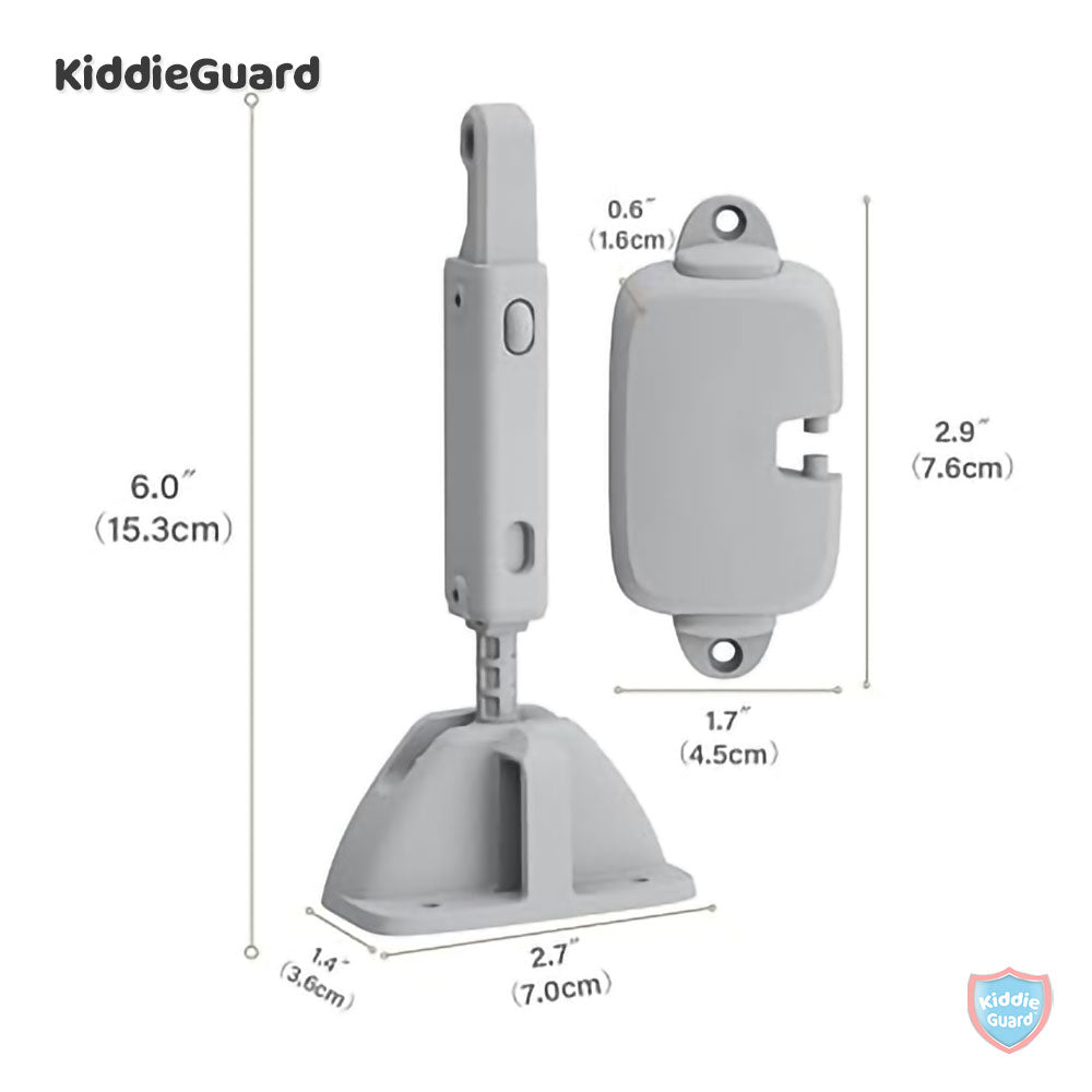 Baby Safety Adjustable Window Restrictor Lock ABS Child Protection Anti-Fall Window Lock Limiter - KiddieGuard C4402