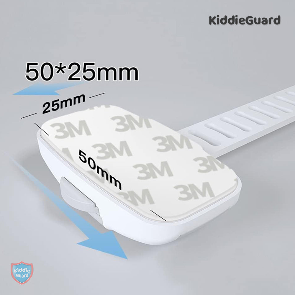 Adjustable Multipurpose Baby Safety Lock For Cabinets & Drawers - KiddieGuard C4202