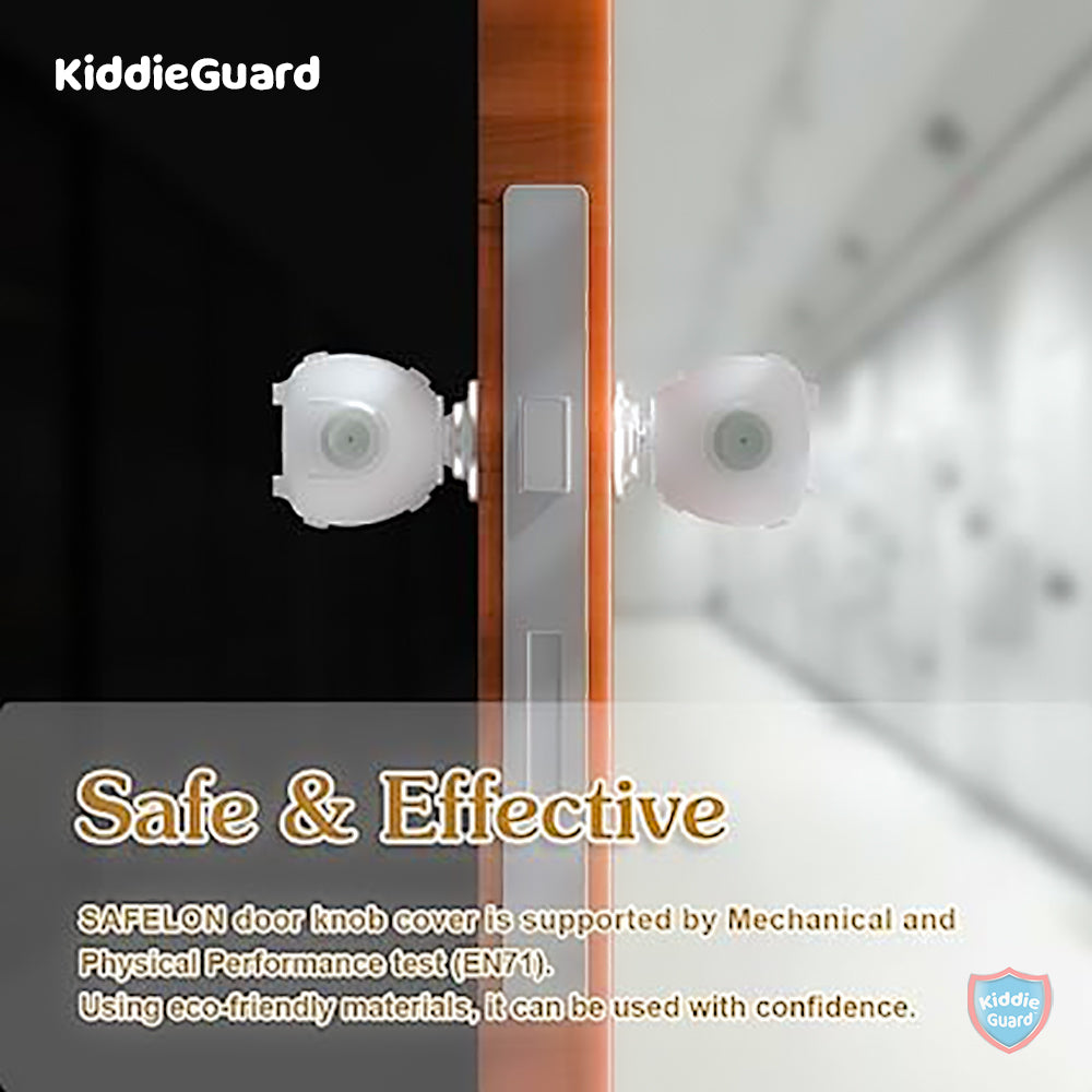 Baby Safety Door Round Knob Silicone Safety Cover Doorknob Guard Protector Baby Protector Child Protection - KiddieGuard