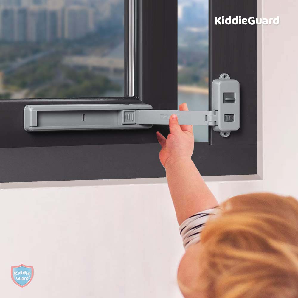 Window Stopper Falling Prevention Limiter - KiddieGuard C4401