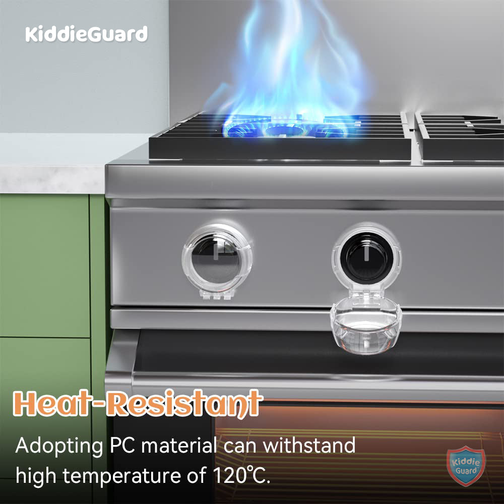 Gas Stove Knob Covers - KiddieGuard C6201