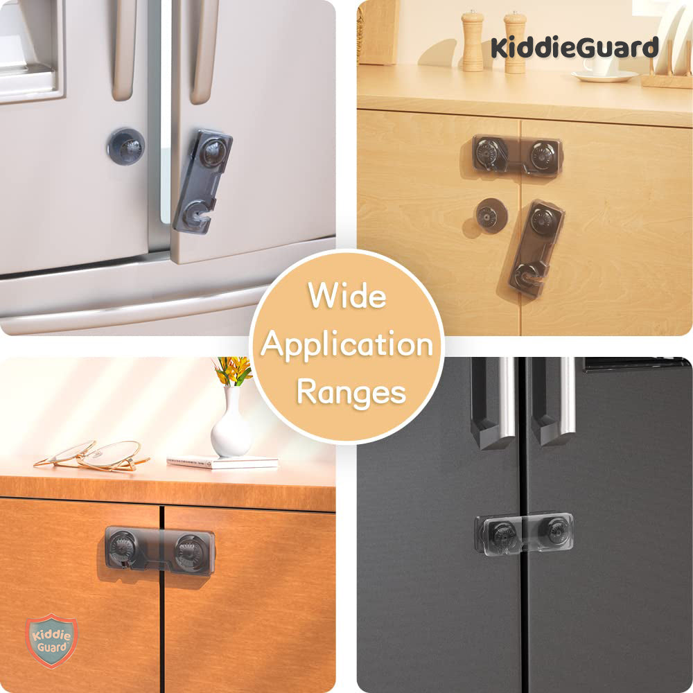 Freezer Lock Invisible Cupboard Lock - KiddieGuard C4812