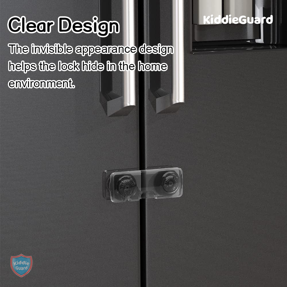 Freezer Lock Invisible Cupboard Lock - KiddieGuard C4812